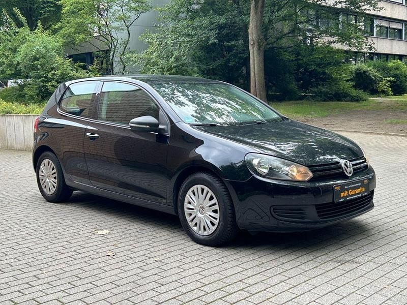 Gebraucht VW Golf VI 80 PS (58 kW) 2009 Schwarz Kleinwagen