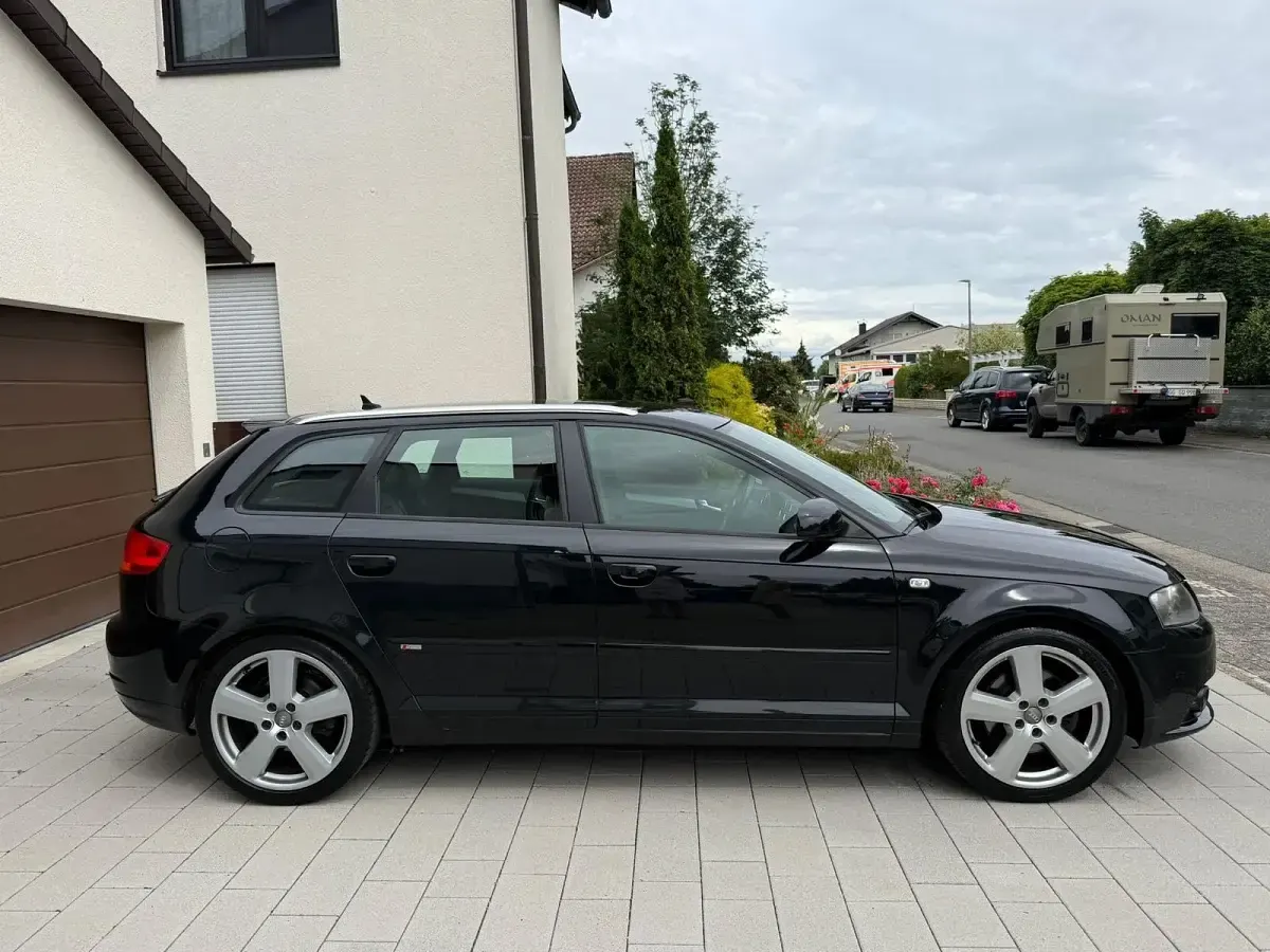 Gebraucht Audi A3 S-line plus 180 PS (132 kW) 2007 Schwarz Kleinwagen