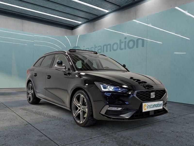 Schwarz Gebraucht 2022 Seat Leon ST Kombi | 27.249 € (Etwas zu teuer) - Bild 1/4