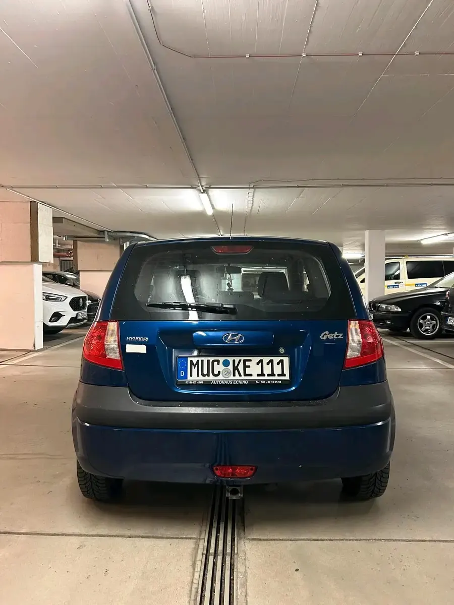 Gebraucht Hyundai Getz 67 PS (49 kW) 2007 Blau Kleinwagen