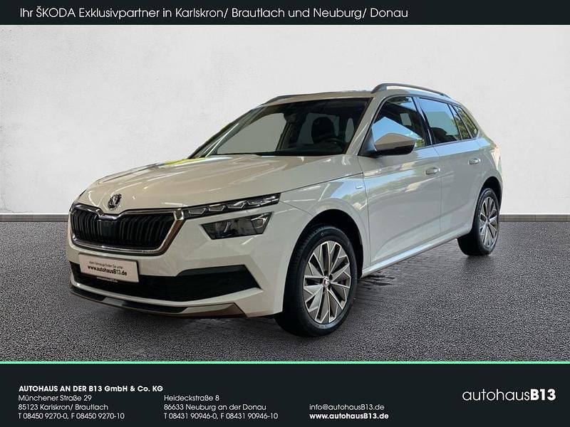 Moonweiss (weiß) Gebraucht 2021 Skoda Kamiq Ambition SUV | 20.750 € (Etwas zu teuer) - Bild 1/4