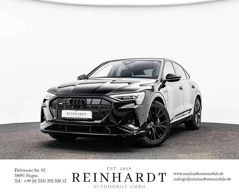 Gebraucht Audi e-tron Sportback S-Line 230 kW (313 PS) 2022 Brillantschwarz SUV
