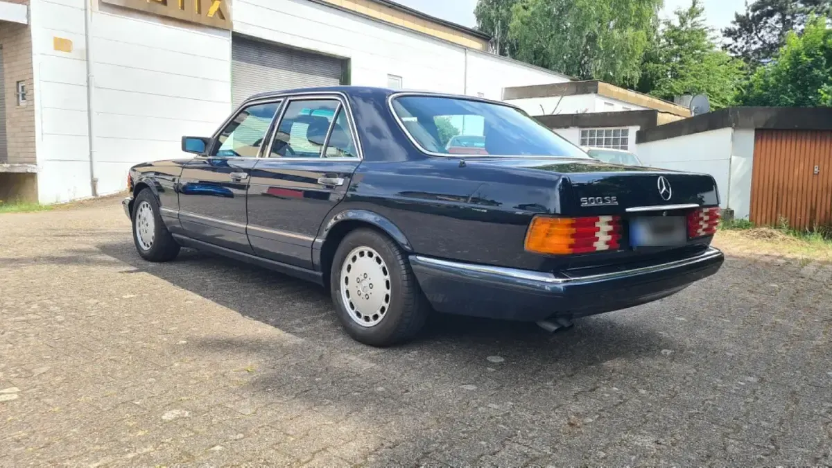 Gebraucht Mercedes 500 SE 252 PS (185 kW) 1990 Blau Limousine