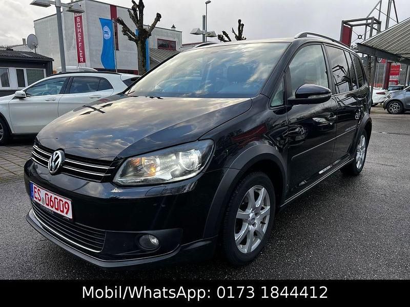 Gebraucht VW Touran Cross 177 PS (130 kW) 2013 Schwarz Van / Kleinbus