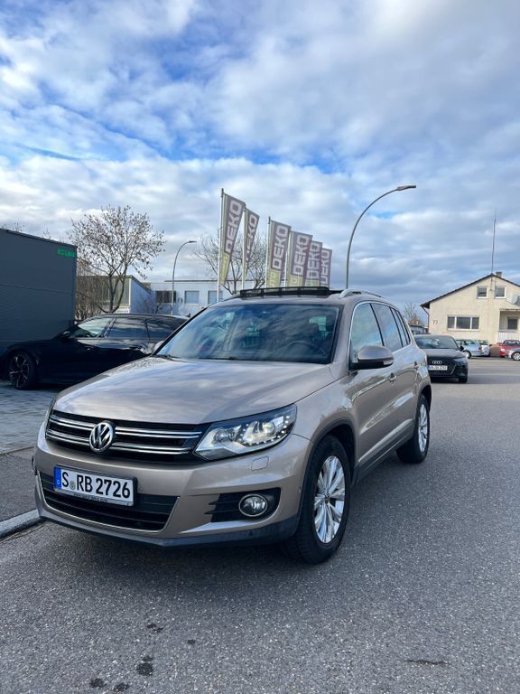Beige Gebraucht 2015 VW Tiguan Cup SUV | 12.570 € (Fairer Preis) - Bild 1/4