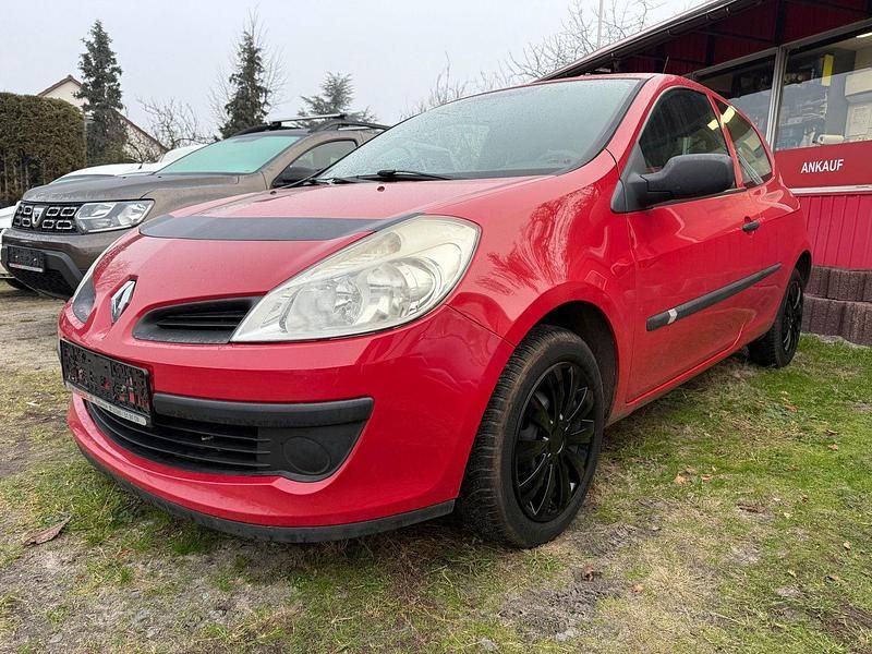 Gebraucht Renault Clio III Authentique 65 PS (47 kW) 2007 Rot Kleinwagen