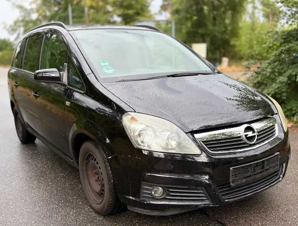 Gebraucht Opel Zafira Edition 105 PS (77 kW) 2006 Schwarz Van / Kleinbus
