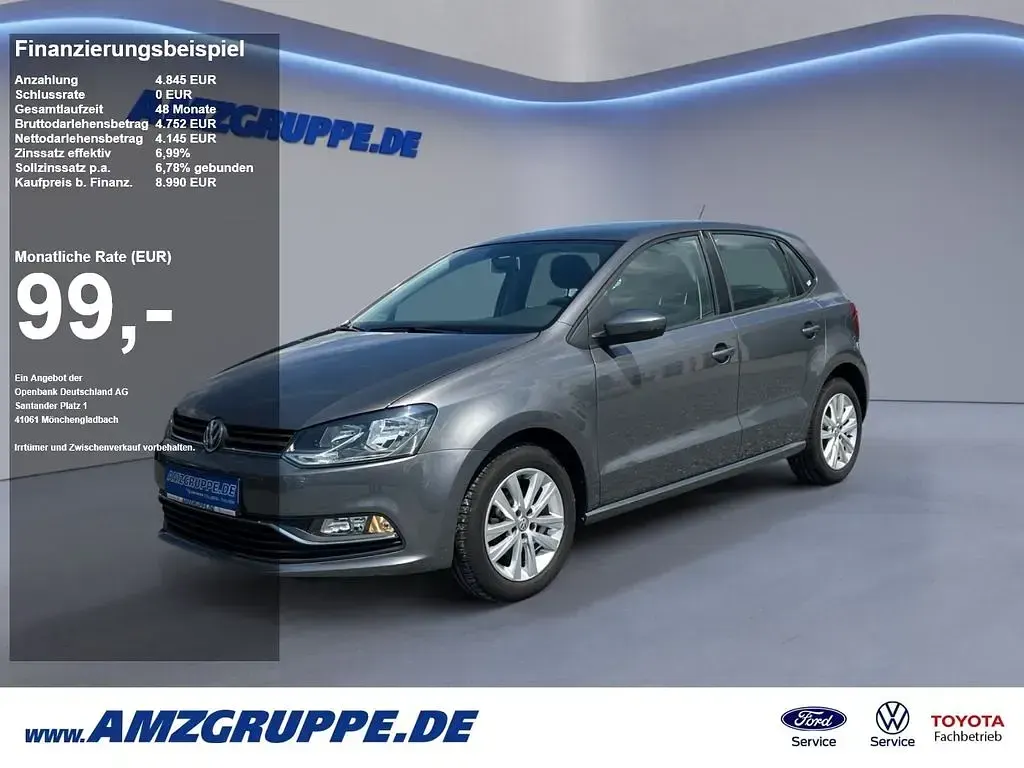 Gebraucht VW Polo Comfortline 90 PS (66 kW) 2015 Kleinwagen