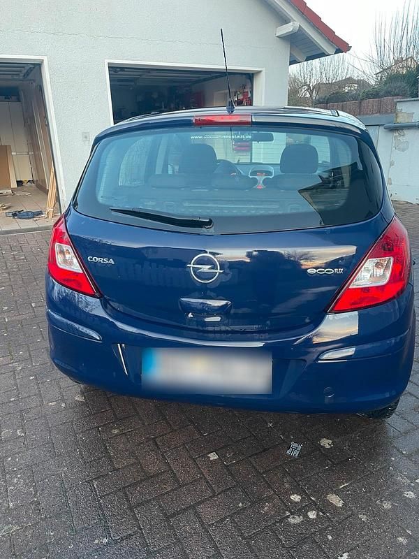 Gebraucht Opel Corsa 60 PS (44 kW) 2009 Blau Kleinwagen