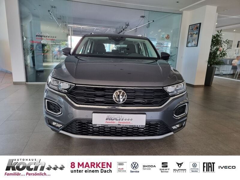 Grau metallic Gebraucht 2021 VW T-Roc Style SUV | 27.990 € (Fairer Preis) - Bild 1/4