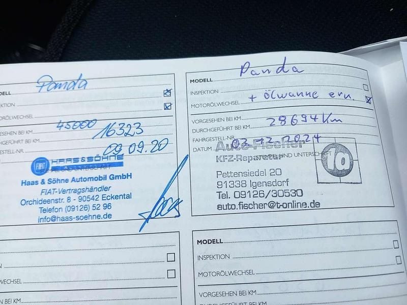 Gebraucht Fiat Panda Lounge 69 PS (50 kW) 2017 Orange Kleinwagen