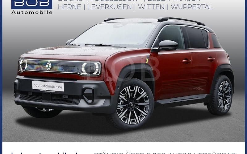 Gebraucht Renault 4 E-Tech Iconic 110 kW (150 PS) 2026 Karmesinrot + dach black pear SUV