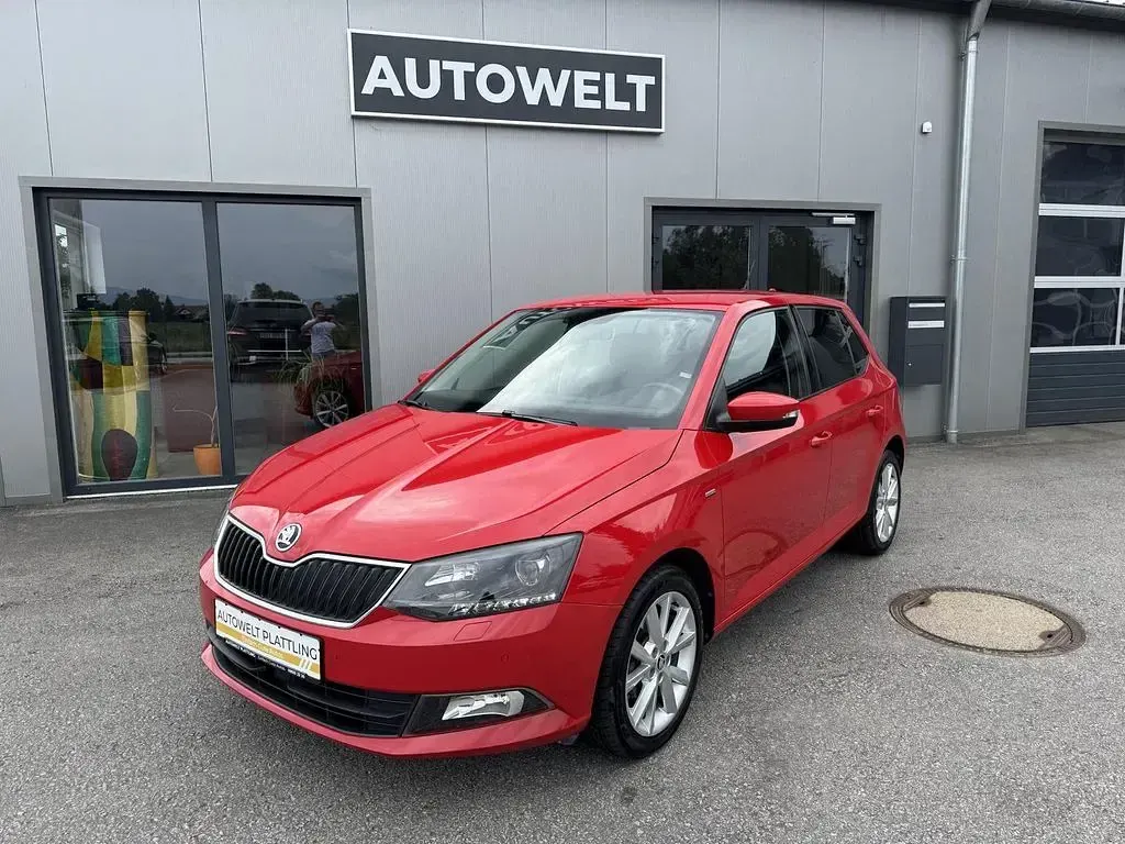 Gebraucht Skoda Fabia Clever 60 PS (44 kW) 2018 Rot Limousine