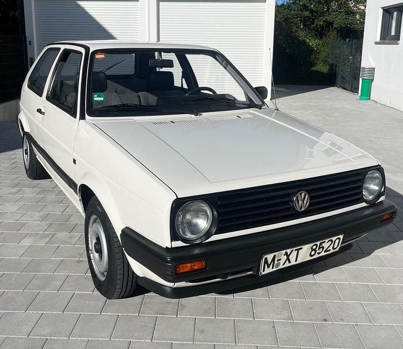 Weiß Gebraucht 1989 VW Golf II Kleinwagen | 4.500 € - Bild 1/4