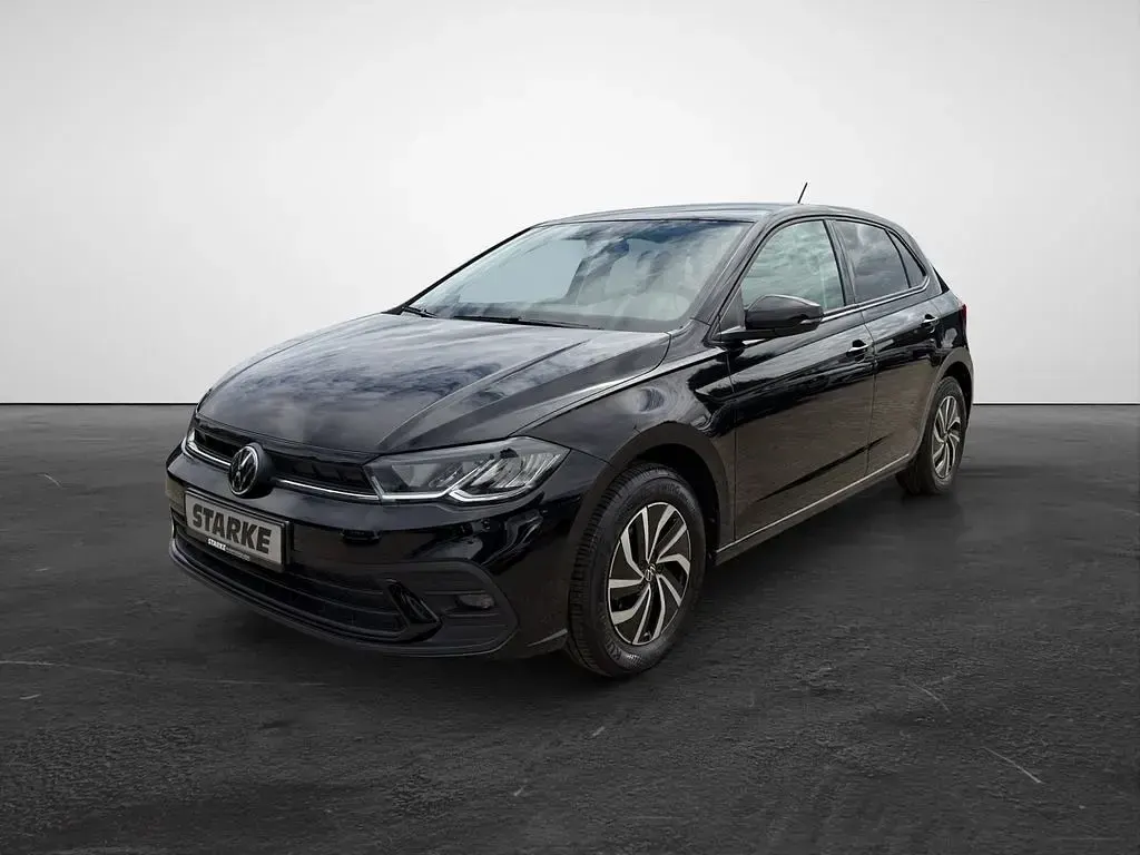 Gebraucht VW Polo Life 95 PS (69 kW) 2025 Schwarz Kleinwagen