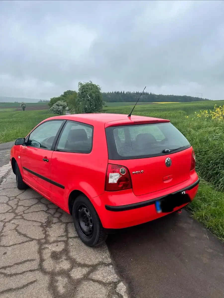 Brugt VW Polo 60 HK (44 kW) 2002 Rød Hatchback