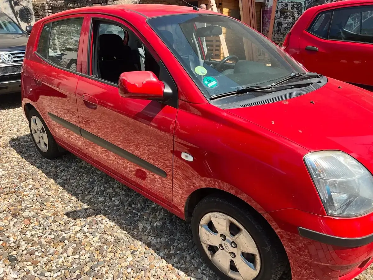 Gebraucht Kia Picanto 65 PS (47 kW) 2007 Rot Kleinwagen