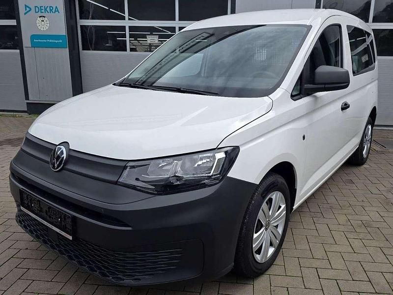 Gebraucht VW Caddy 75 PS (55 kW) 2021 Weiß Van / Kleinbus