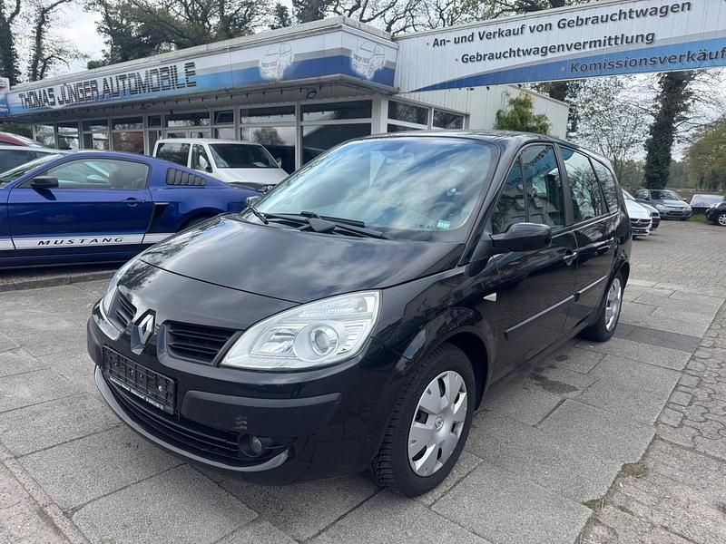 Gebraucht Renault Grand Scénic II 111 PS (81 kW) 2007 Schwarz Van / Kleinbus