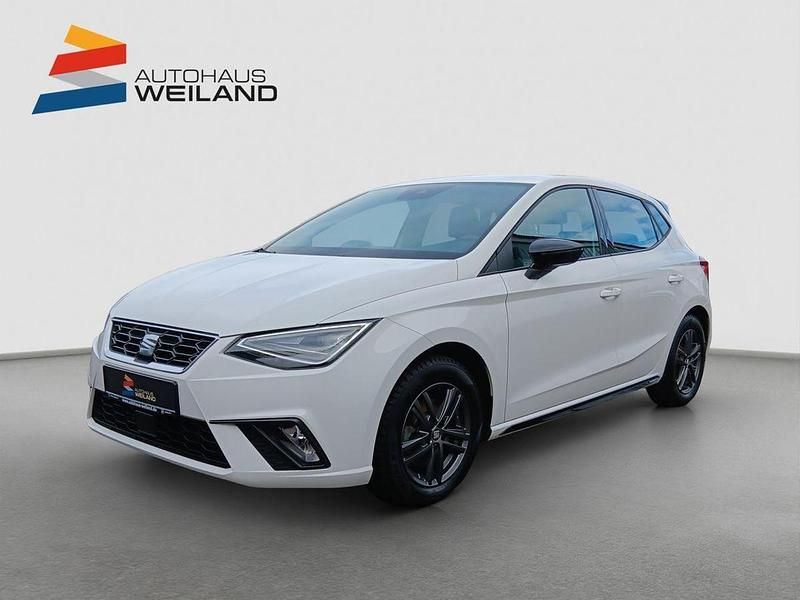 Gebraucht Seat Ibiza Black Edition 110 PS (80 kW) 2023 Weiß Kleinwagen