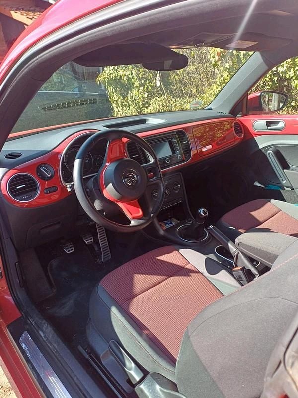 Brugt VW Beetle Design 105 HK (77 kW) 2012 Rød Hatchback