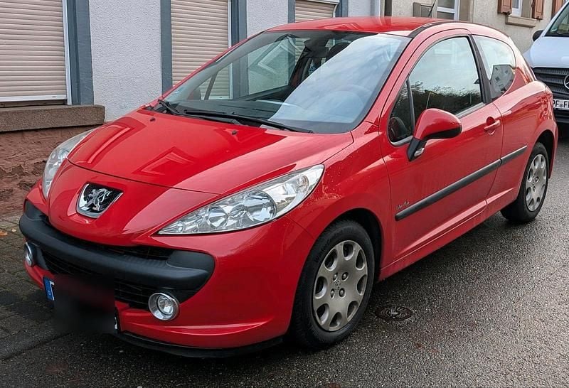 Rot Gebraucht 2008 Peugeot 207 Urban Move Kleinwagen | 900 € (Superpreis) - Bild 1/4