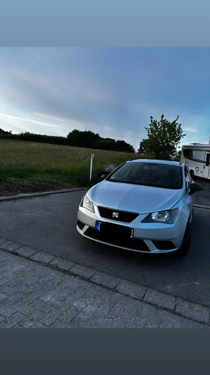 Brugt Seat Ibiza ST Reference 69 HK (50 kW) 2015 Sølv Stationcar