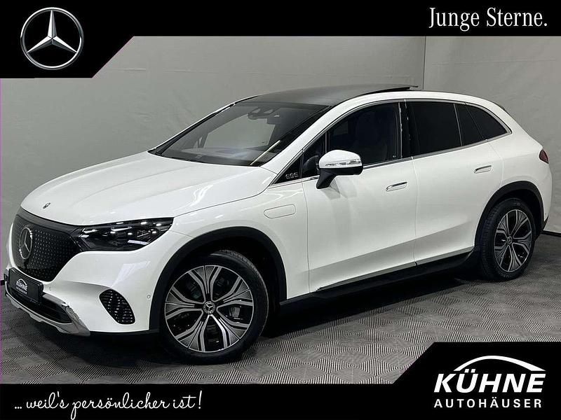 Weiß, Gebraucht 2024 Mercedes EQE350 Electric Art SUV | 62.790 € (Superpreis) - Bild 1/4