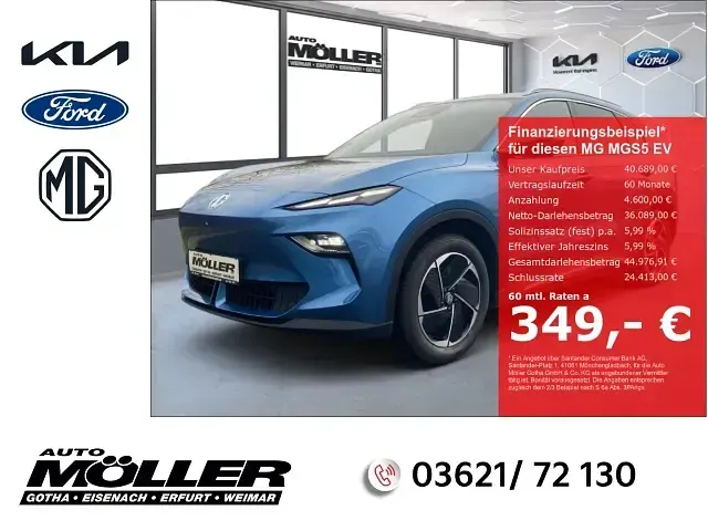 Gebraucht MG MGS5 EV Luxury 169 kW (231 PS) 2026 SUV