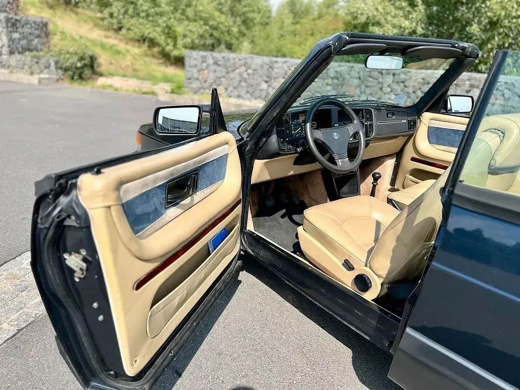 Gebraucht Saab 900 Cabriolet 175 PS (128 kW) 1987 Blau Cabrio