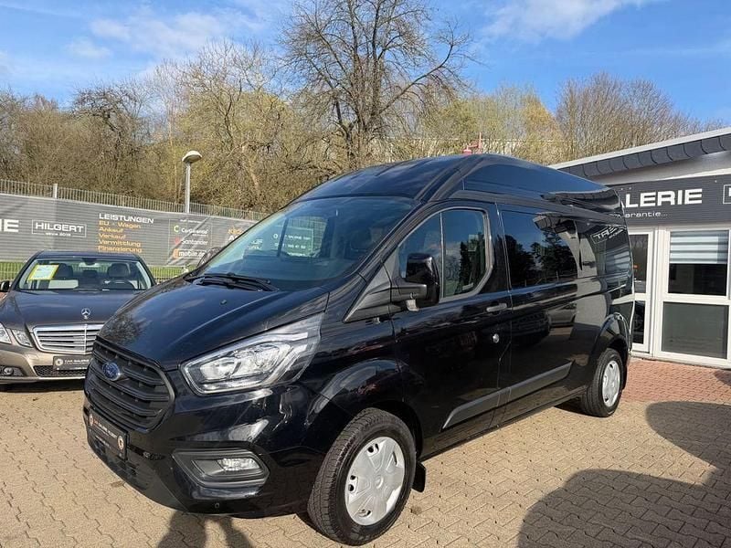 Gebraucht Ford Transit Custom 131 PS (96 kW) 2019 Schwarz Van / Kleinbus