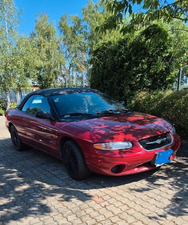 Rot Gebraucht 1999 Chrysler Sebring Cabriolet Cabrio | 1.450 € - Bild 1/4
