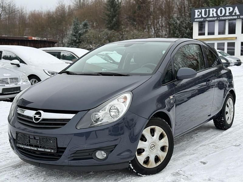Gebraucht Opel Corsa Edition 87 PS (63 kW) 2010 Blau Limousine