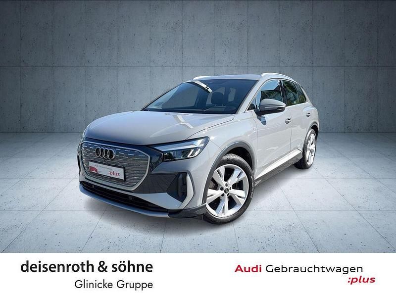 Kieselgrau Gebraucht 2022 Audi Q4 e-tron S-Line SUV | 27.280 € (Fairer Preis) - Bild 1/4