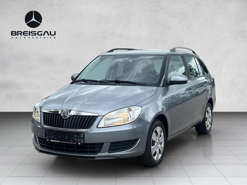 Grau Gebraucht 2013 Skoda Fabia Ambition Limousine | 8.690 € (Teuer) - Bild 1/4