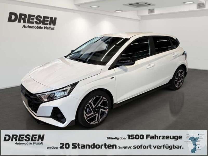 Weiss Gebraucht 2024 Hyundai i20 N Line Limousine | 23.550 € (Teuer) - Bild 1/4