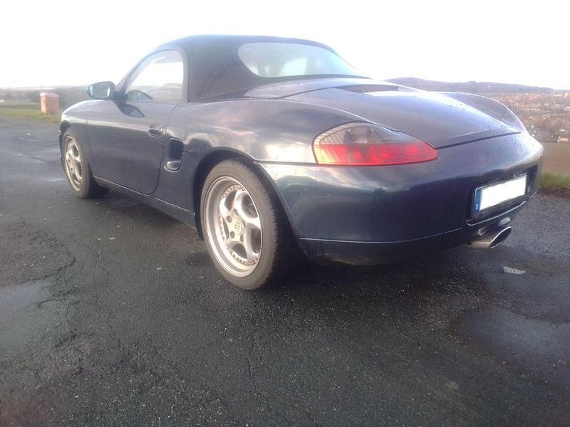 Gebraucht Porsche 986 Boxster 204 PS (150 kW) 1997 Blau Cabrio