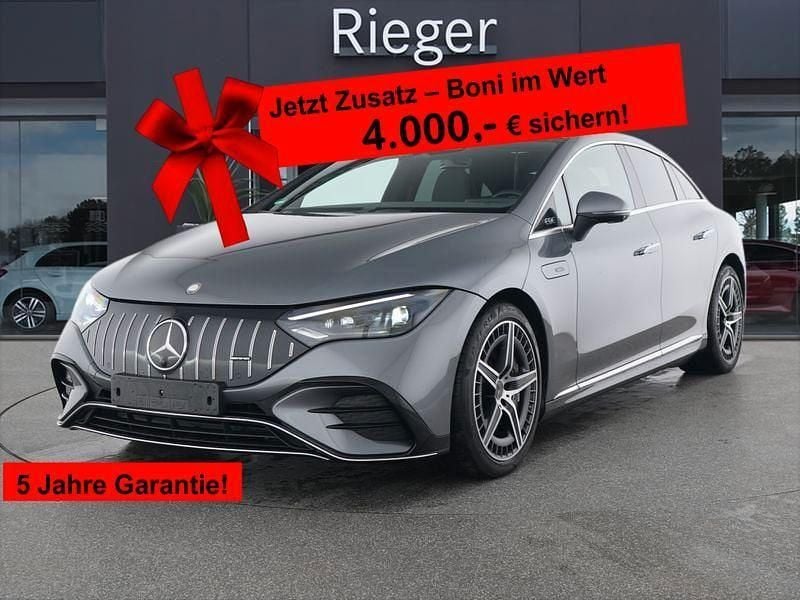 Grau Gebraucht 2024 Mercedes EQE AMG 43 AMG Limousine | 62.590 € (Guter Preis) - Bild 1/4