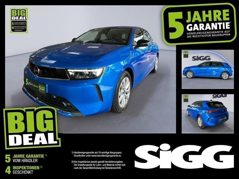 Blau/typ aussenverkleidung met Gebraucht 2023 Opel Astra Edition Limousine | 17.980 € (Superpreis) - Bild 1/4