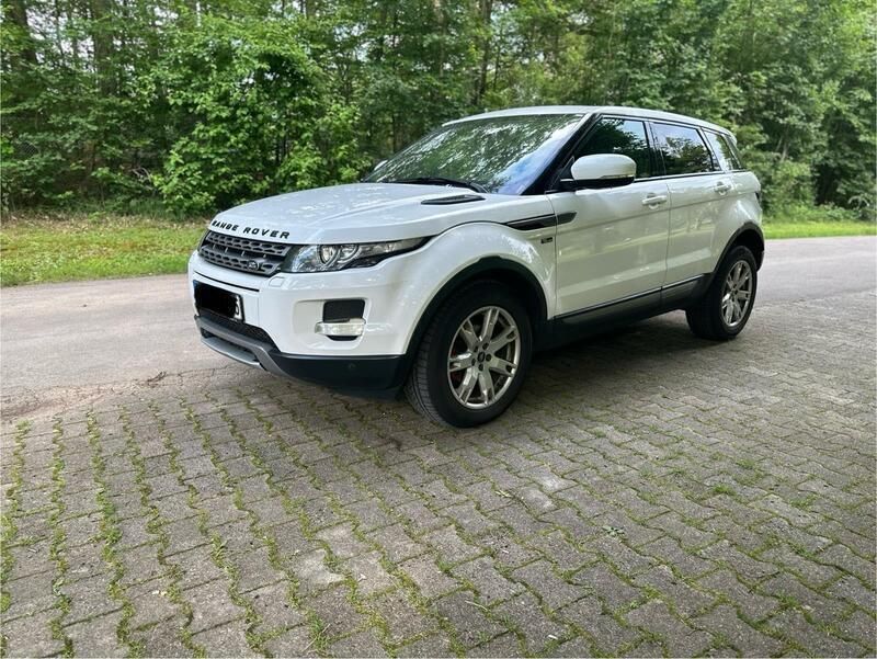 Weiß Gebraucht 2013 Land Rover Range Rover evoque SUV | 6.999 € - Bild 1/4