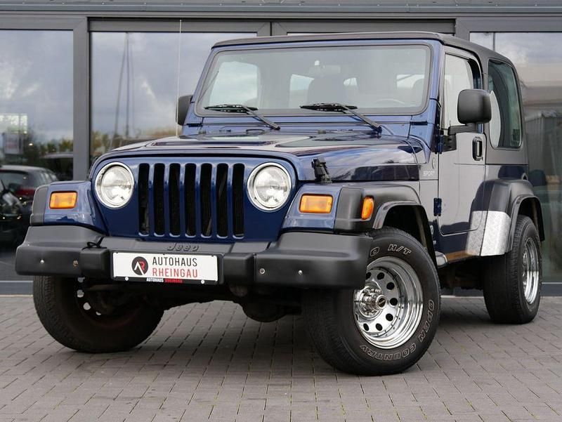 Blau Gebraucht 2004 Jeep Wrangler Sport SUV | 16.900 € (Fairer Preis) - Bild 1/4