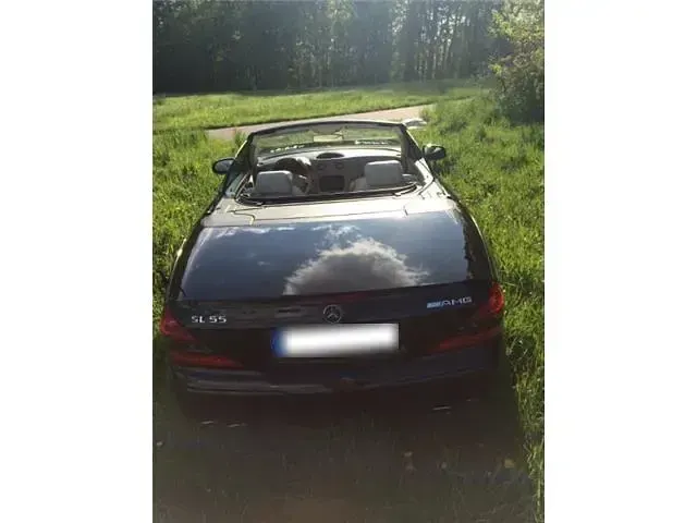 Gebraucht Mercedes SL350 245 PS (180 kW) 2003 Schwarz Cabrio