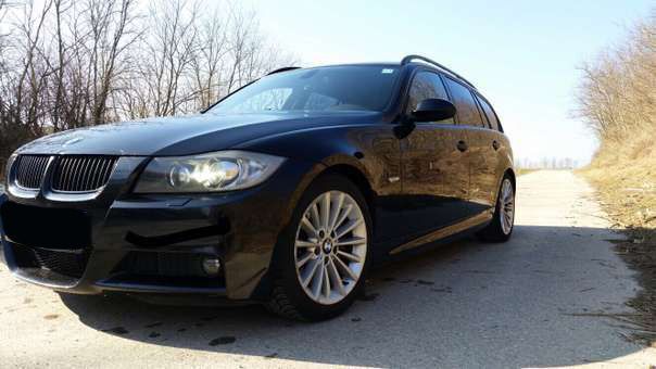 Schwarz metallic Gebraucht 2007 BMW 335 Kombi | 9.400 € (Superpreis) - Bild 1/4