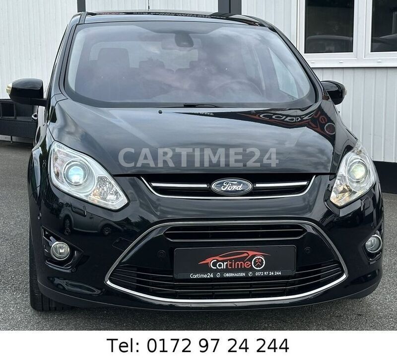 Schwarz Gebraucht 2011 Ford C-MAX Titanium Van / Kleinbus | 6.499 € (Fairer Preis) - Bild 1/4
