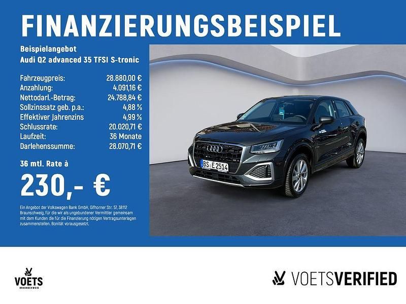 Gebraucht Audi Q2 Advanced Plus 150 PS (110 kW) 2025 Grau SUV