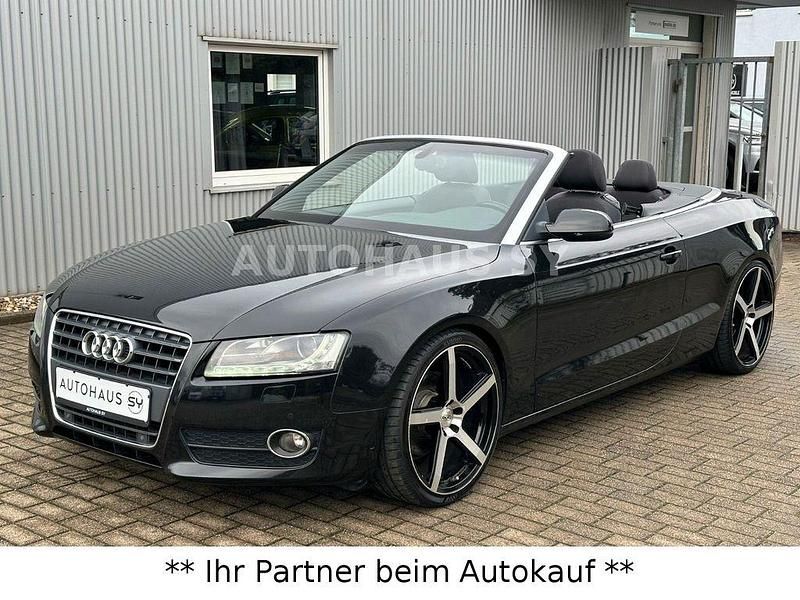 Schwarz Gebraucht 2010 Audi A5 Cabriolet Comfort Cabrio | 8.480 € (Superpreis) - Bild 1/4
