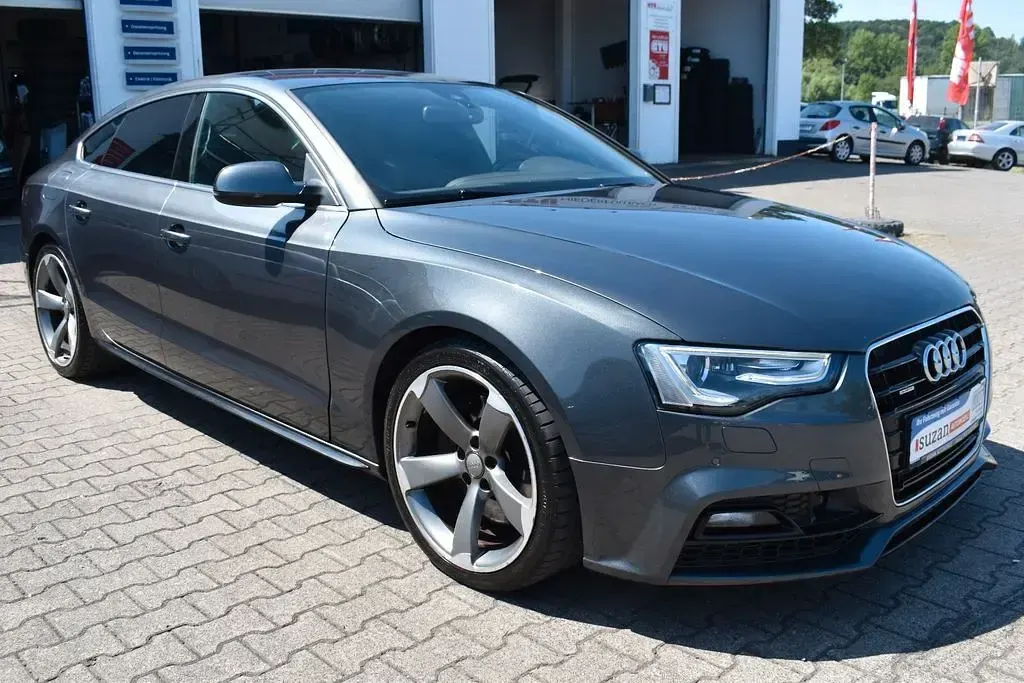 Gebraucht Audi A5 Sportback S-Line 245 PS (180 kW) 2015 Grau Kleinwagen