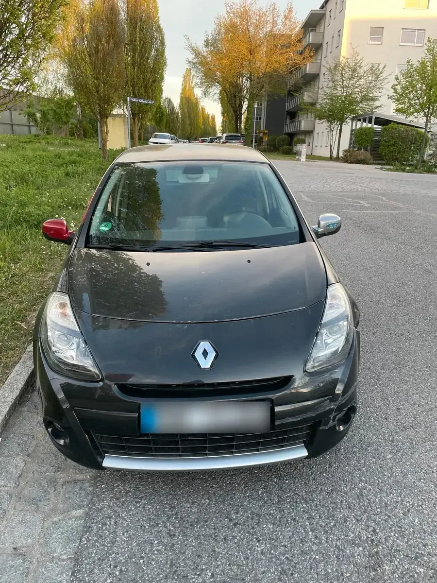 Gebraucht Renault Clio 75 PS (55 kW) 2010 Schwarz Kleinwagen