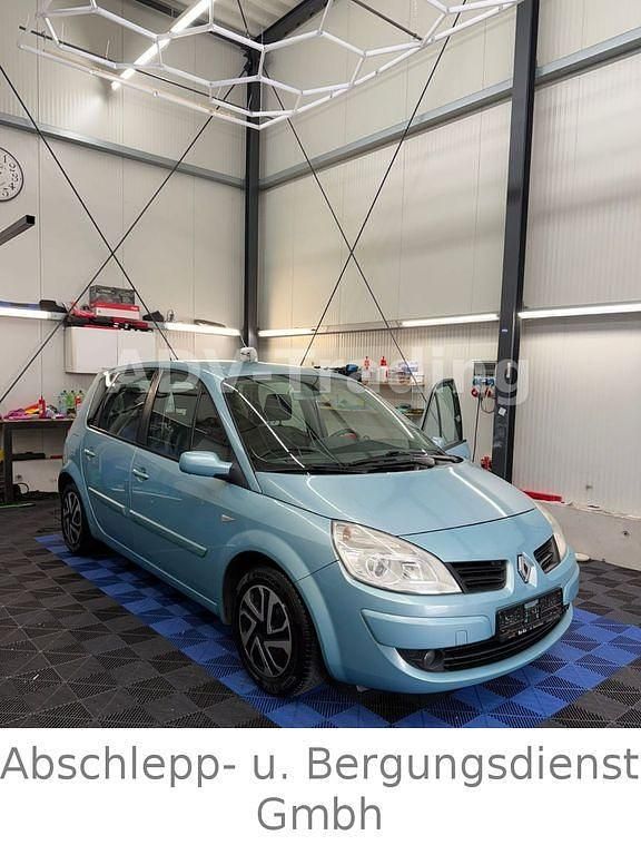Gebraucht Renault Scénic II Avantage 111 PS (81 kW) 2007 Blau Van / Kleinbus