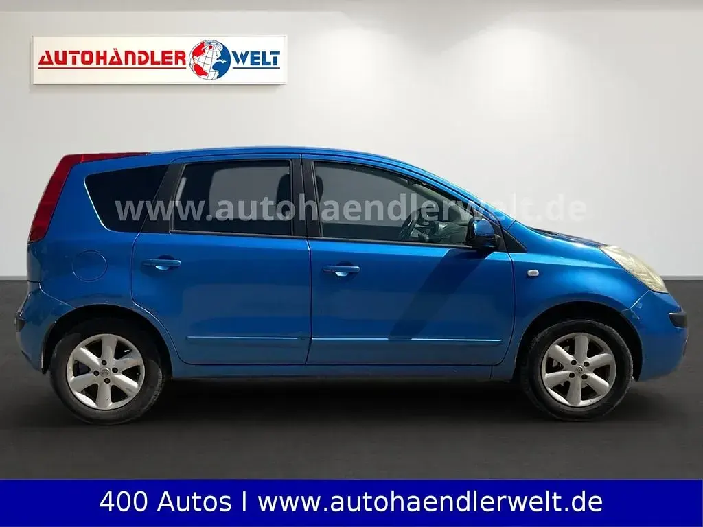 Gebraucht Nissan Note Acenta 110 PS (80 kW) 2006 Blau Kleinwagen